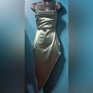 Windsor Green Bodycon Midi Dress